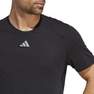 Win Confidence Running T-Shirt black Male Adult, A701_ONE, thumbnail image number 8