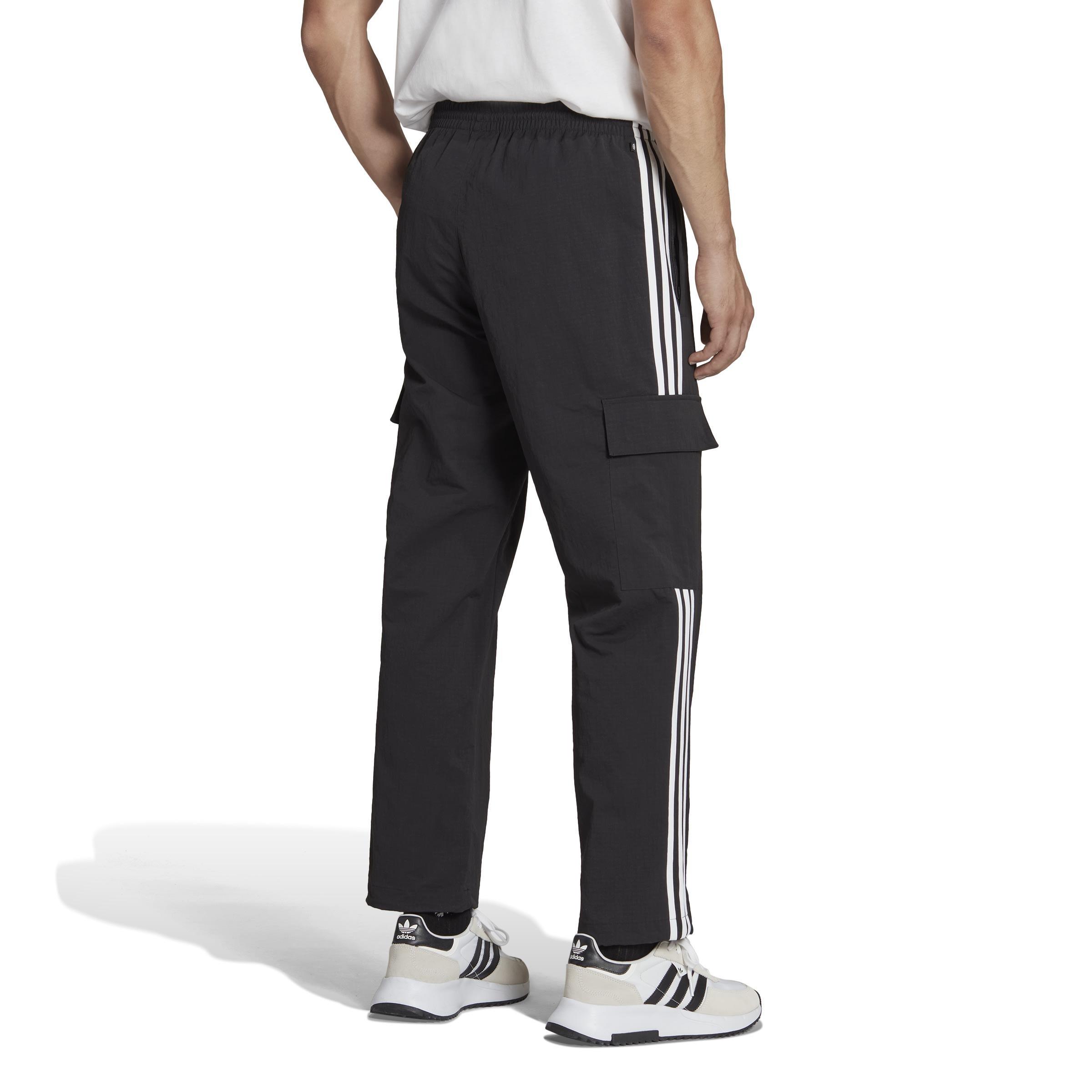 Adicolor Classics 3-Stripes Cargo Trousers, Black, , large image number 0