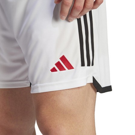 Men Manchester United 23/24 Home Shorts, White, A701_ONE, large image number 4