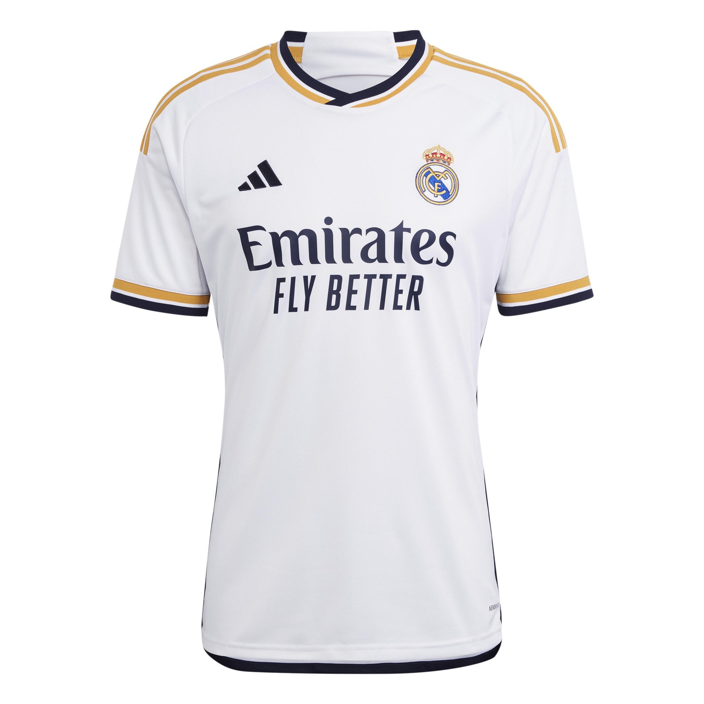 adidas - Men Real Madrid 23/24 Home Jersey, White
