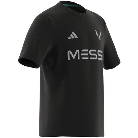 Unisex Junior Messi Training Jersey, Black, A701_ONE, large image number 13
