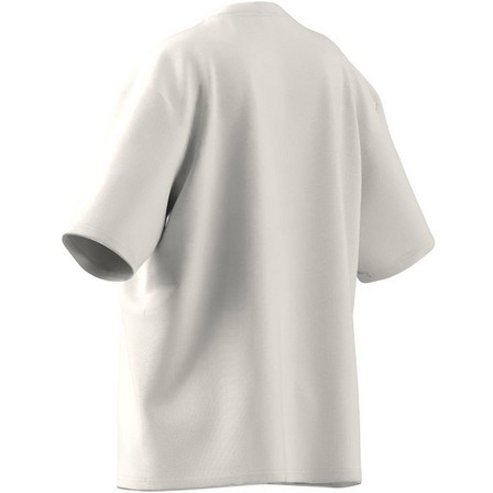 Women Essentials Big Logo Boyfriend T-Shirt, White, A701_ONE, large image number 7