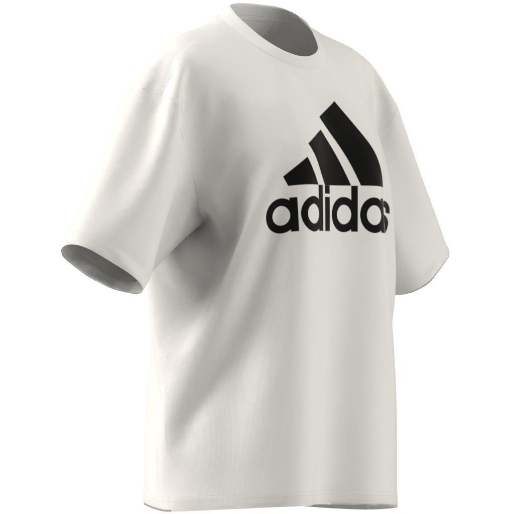 Women Essentials Big Logo Boyfriend T-Shirt, White, A701_ONE, large image number 8