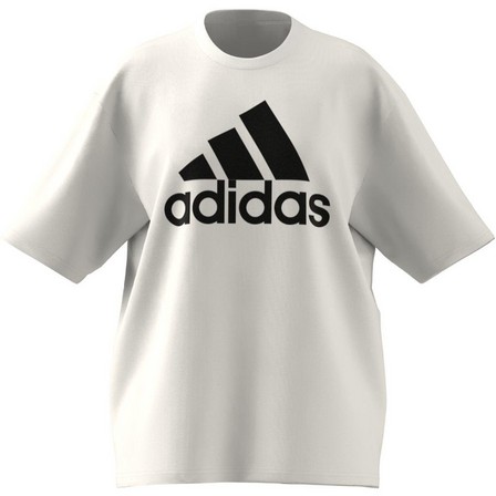 Women Essentials Big Logo Boyfriend T-Shirt, White, A701_ONE, large image number 10