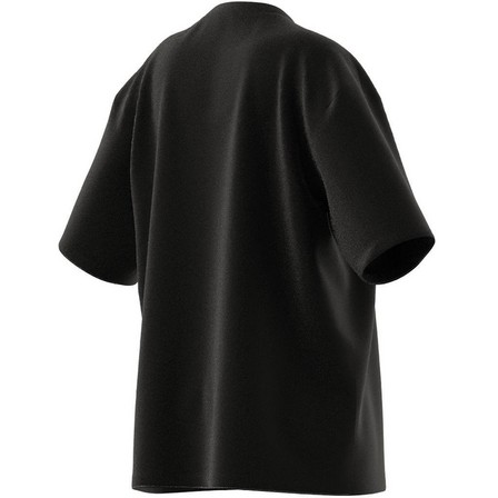 Women Essentials Big Logo Boyfriend T-Shirt, Black, A701_ONE, large image number 4