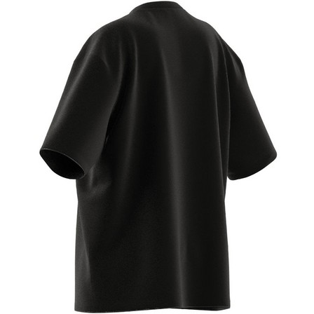 Women Essentials Big Logo Boyfriend T-Shirt, Black, A701_ONE, large image number 6