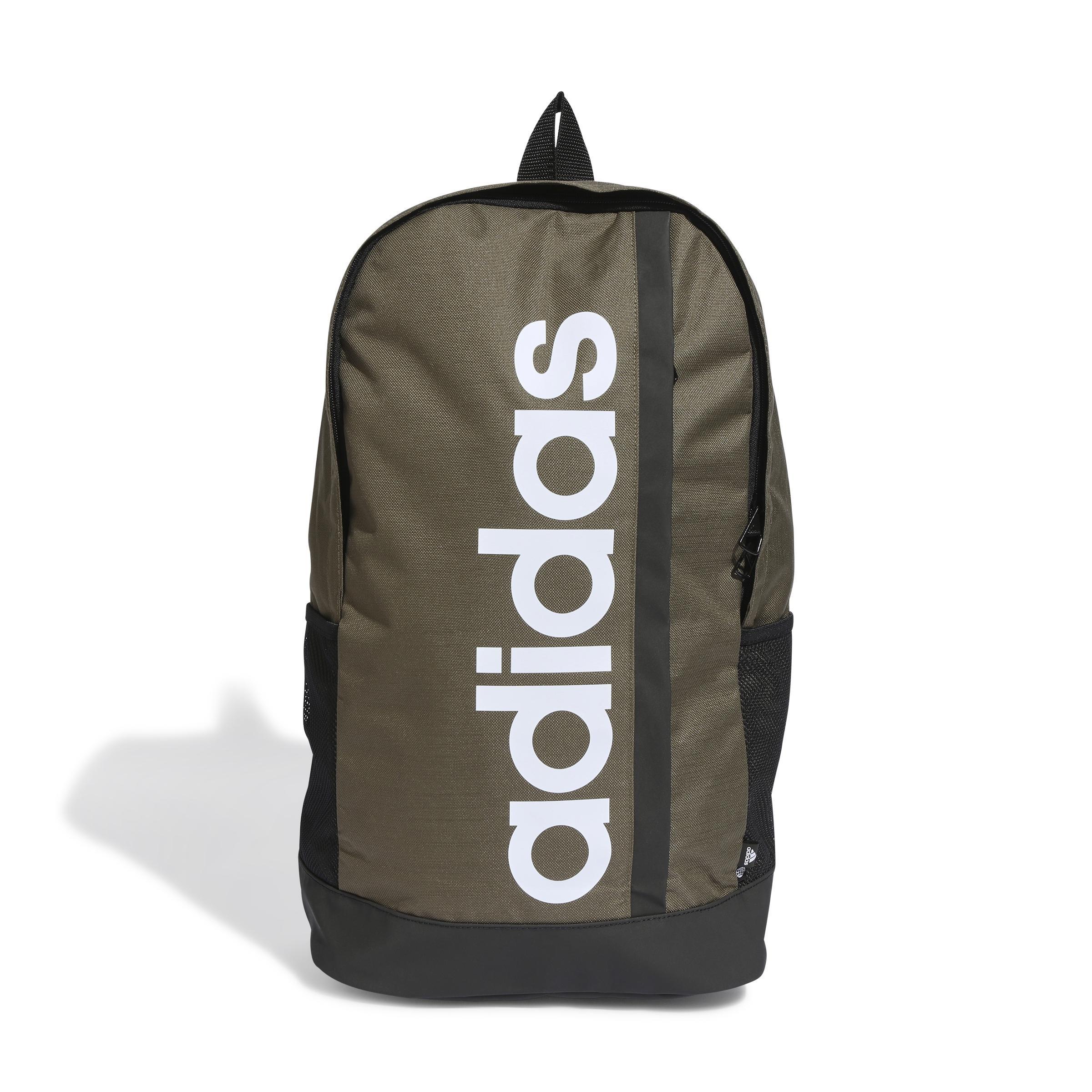 Unisex Essentials Linear Backpack, Green, , large image number 2