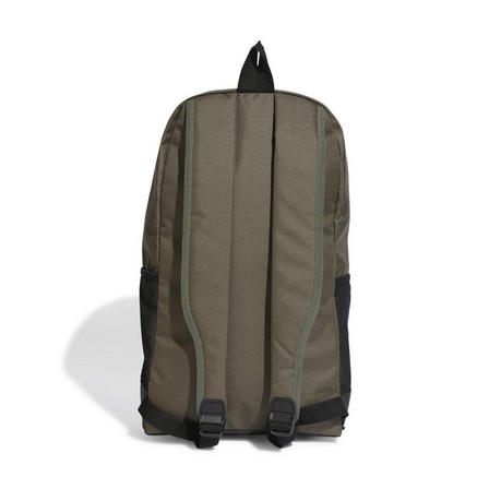 Unisex Essentials Linear Backpack, Green, A701_ONE, large image number 3
