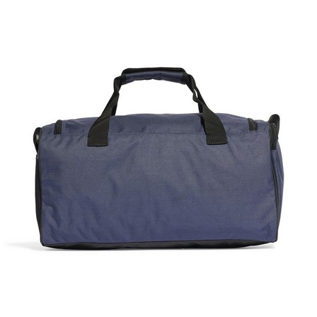 Unisex Essentials Linear Duffel Bag Medium, Navy, A701_ONE, large image number 3