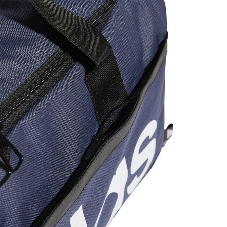 Unisex Essentials Linear Duffel Bag Medium, Navy, A701_ONE, large image number 4