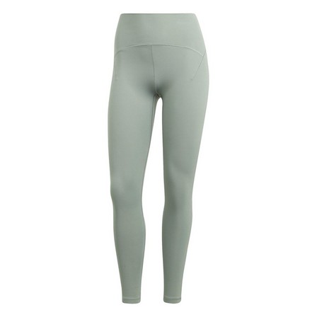 Women Yoga Studio Luxe 7/8 Leggings, Green, A701_ONE, large image number 3