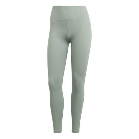 Women Yoga Studio Luxe 7/8 Leggings, Green, A701_ONE, large image number 6