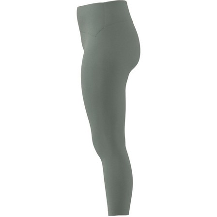 Women Yoga Studio Luxe 7/8 Leggings, Green, A701_ONE, large image number 10