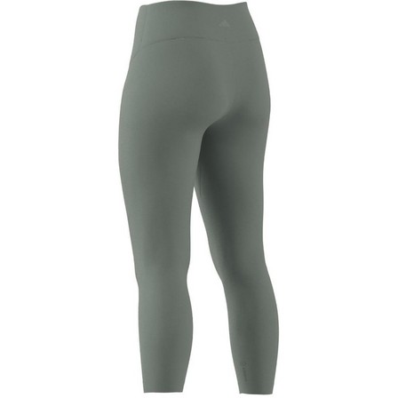 Women Yoga Studio Luxe 7/8 Leggings, Green, A701_ONE, large image number 18