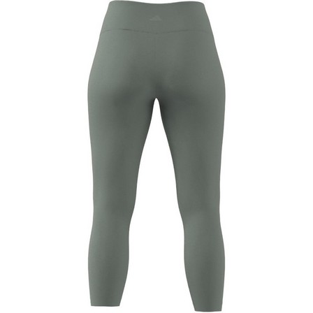 Women Yoga Studio Luxe 7/8 Leggings, Green, A701_ONE, large image number 19