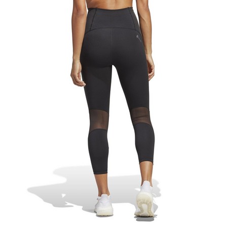 Women Tailored Hiit Training 7/8 Leggings, Black, A701_ONE, large image number 4