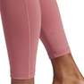 Women Adidas Yoga Studio 7/8 Leggings, Pink, A701_ONE, thumbnail image number 6