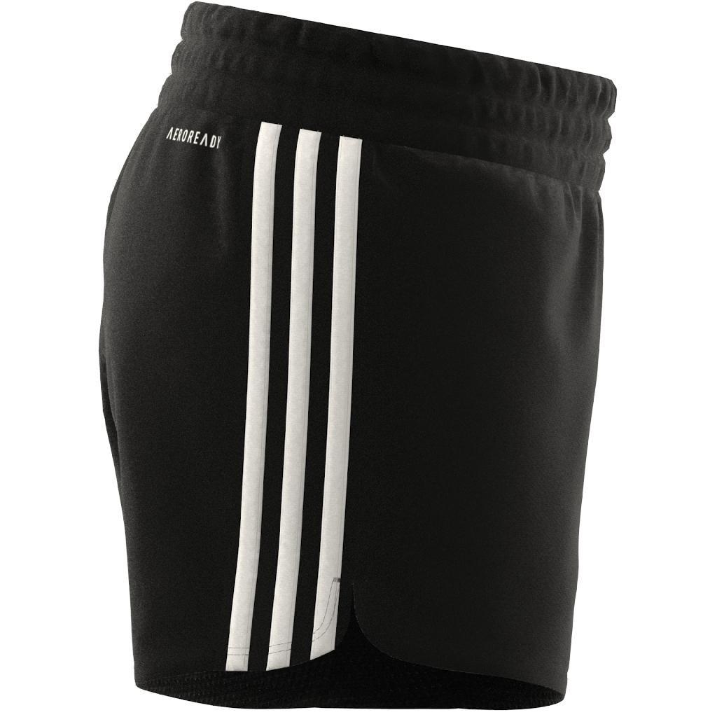 Essentials Aeroready 3-Stripes Shorts, Black, A701_ONE, large image number 7