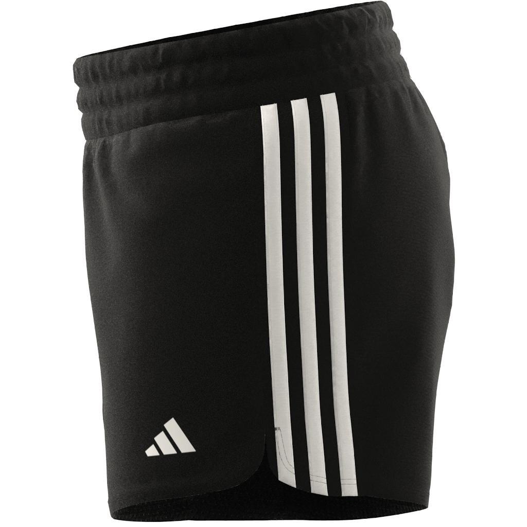 Kids Girls Essentials Aeroready 3-Stripes Shorts, Black, A701_ONE, large image number 8