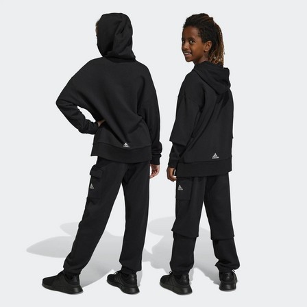 Dance Low-Crotch Joggers black Unisex Junior, A701_ONE, large image number 1