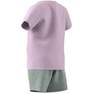 Unisex Infant Organic Cotton Tee And Shorts Set, Pink, A701_ONE, thumbnail image number 8