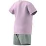 Unisex Infant Organic Cotton Tee And Shorts Set, Pink, A701_ONE, thumbnail image number 16