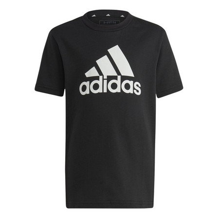 Unisex Kids Essentials Logo T-Shirt, Black, A701_ONE, large image number 0