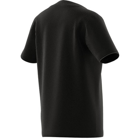 Unisex Kids Essentials Logo T-Shirt, Black, A701_ONE, large image number 1
