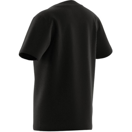 Unisex Kids Essentials Logo T-Shirt, Black, A701_ONE, large image number 8