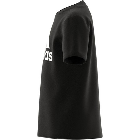 Unisex Kids Essentials Logo T-Shirt, Black, A701_ONE, large image number 10