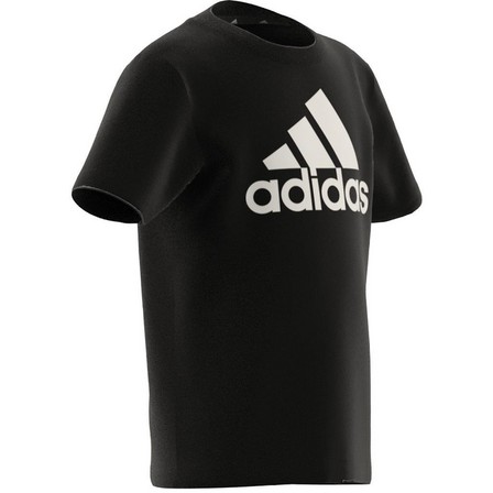 Unisex Kids Essentials Logo T-Shirt, Black, A701_ONE, large image number 11