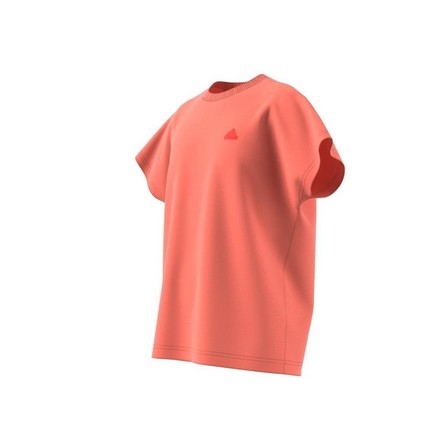 Kids Unisex City Escape All-Purpose Summer T-Shirt, Orange, A701_ONE, large image number 0