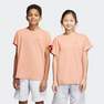 Kids Unisex City Escape All-Purpose Summer T-Shirt, Orange, A701_ONE, thumbnail image number 1