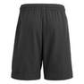 Kids Unisex Casual Adjustable Woven Shorts, Grey, A701_ONE, thumbnail image number 3