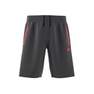 Kids Unisex Casual Adjustable Woven Shorts, Grey, A701_ONE, thumbnail image number 7