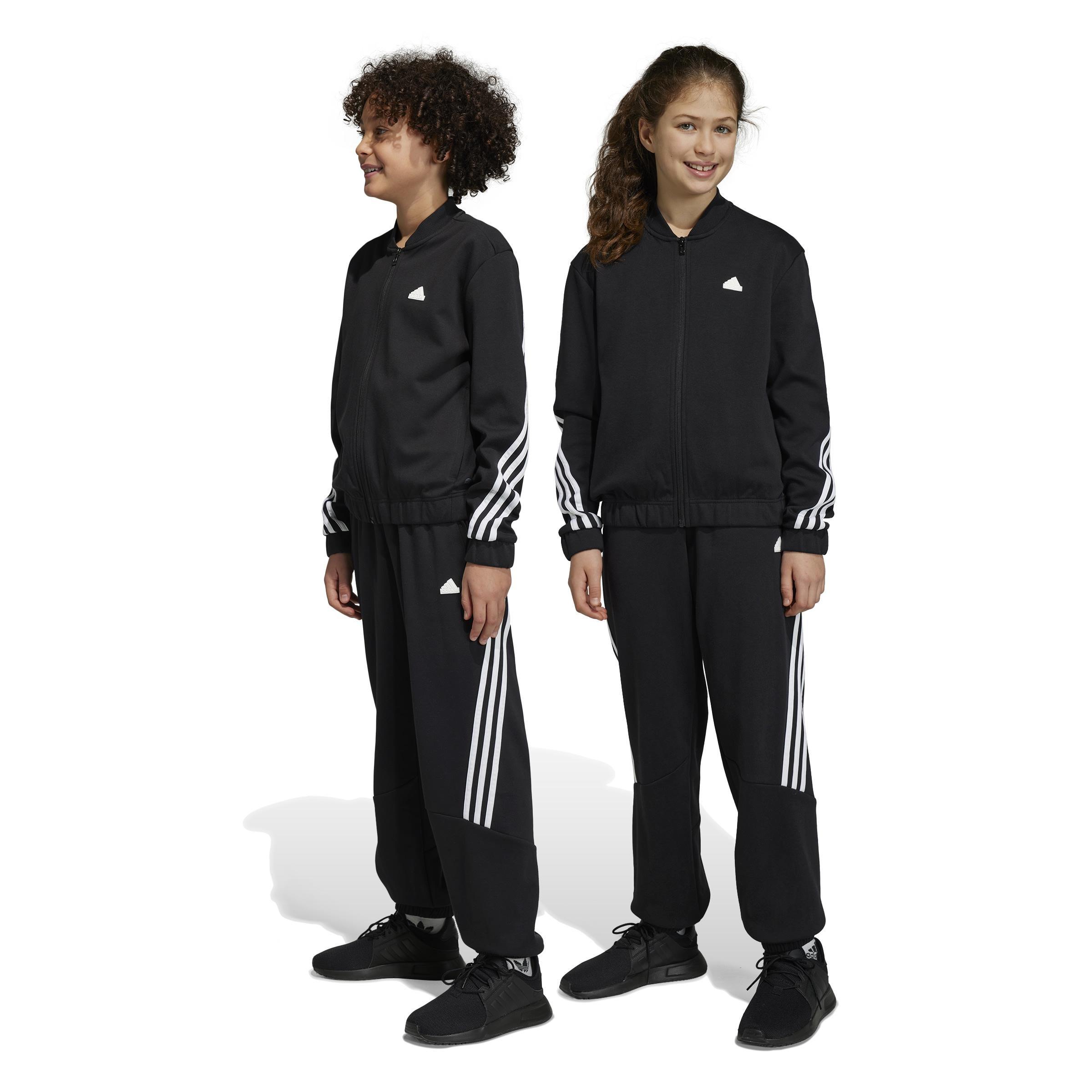 Unisex Future Icons 3-Stripes Tracksuit, Black, A701_ONE, large image number 12