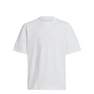 Unisex Junior Future Icons Logo Pique T-Shirt, White, A701_ONE, thumbnail image number 1