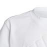 Unisex Junior Future Icons Logo Pique T-Shirt, White, A701_ONE, thumbnail image number 4