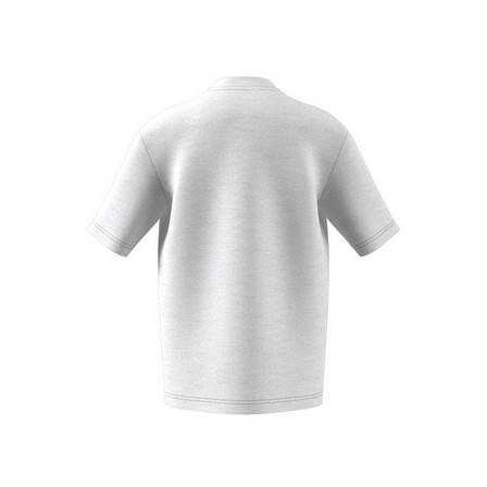 Unisex Junior Future Icons Logo Pique T-Shirt, White, A701_ONE, large image number 11