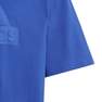 Unisex Kids Future Icons Logo Pique T-Shirt, Blue, A701_ONE, thumbnail image number 3