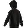 Unisex Junior Future Icons Logo Hoodie, Black, A701_ONE, thumbnail image number 8