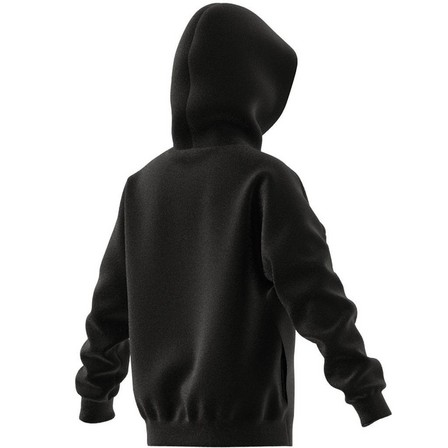 Unisex Junior Future Icons Logo Hoodie, Black, A701_ONE, large image number 11
