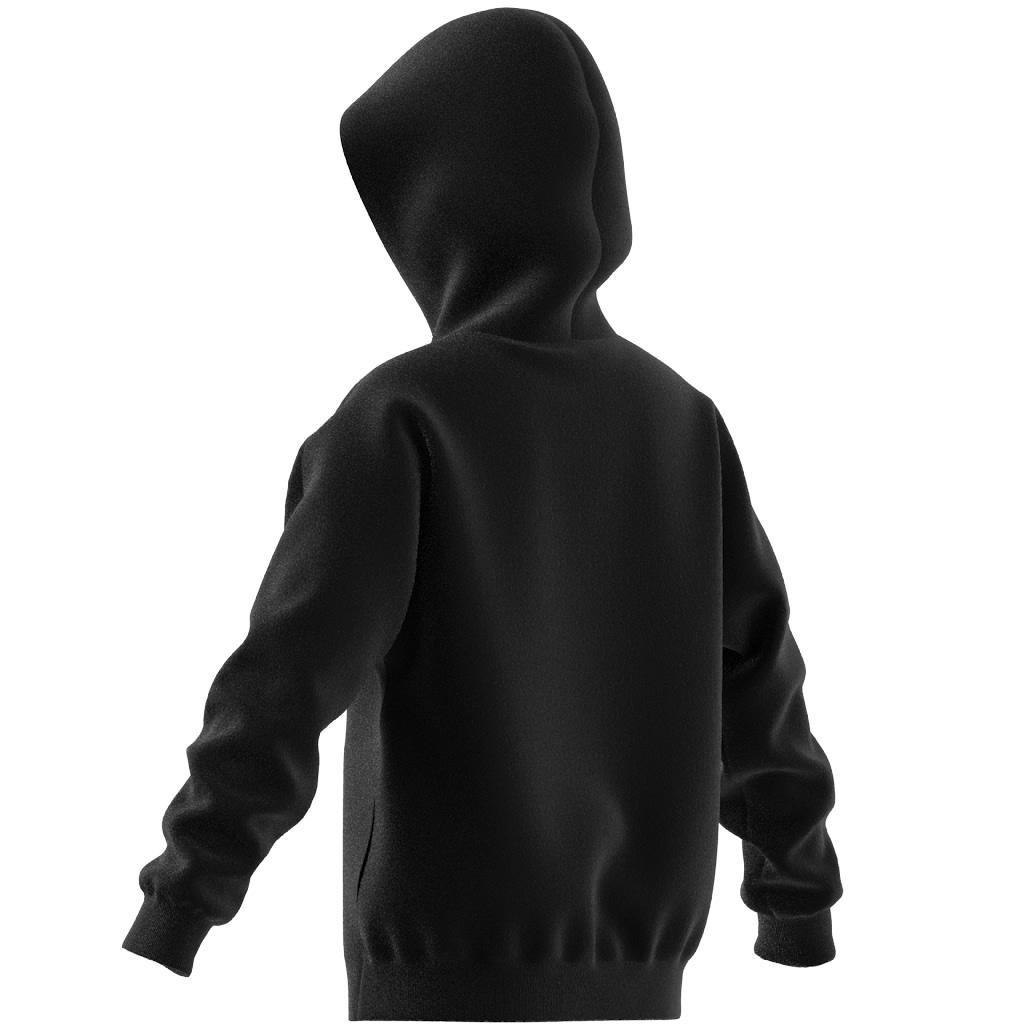 Unisex Junior Future Icons Logo Hoodie, Black, A701_ONE, large image number 14