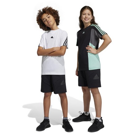 adidas - Kids Unisex Aeroready 3-Stripes Training Set, White
