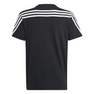 Unisex Kids Future Icons 3-Stripes T-Shirt, Black, A701_ONE, thumbnail image number 2