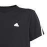 Unisex Kids Future Icons 3-Stripes T-Shirt, Black, A701_ONE, thumbnail image number 4