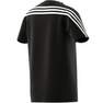 Unisex Kids Future Icons 3-Stripes T-Shirt, Black, A701_ONE, thumbnail image number 12