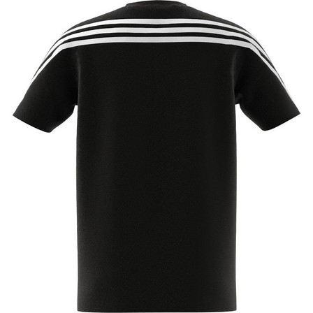 Unisex Kids Future Icons 3-Stripes T-Shirt, Black, A701_ONE, large image number 13