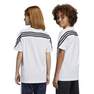 Kids Unisex Future Icons 3-Stripes T-Shirt2, White, A701_ONE, thumbnail image number 3