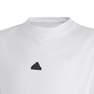 Kids Unisex Future Icons 3-Stripes T-Shirt2, White, A701_ONE, thumbnail image number 6